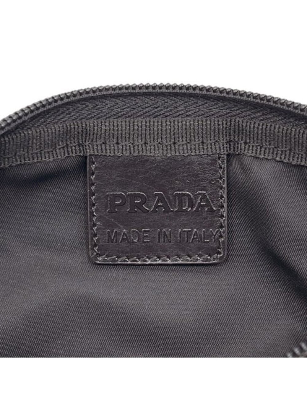 Prada Pouch Dark Brown Tessuto Case - Picture 5 of 10